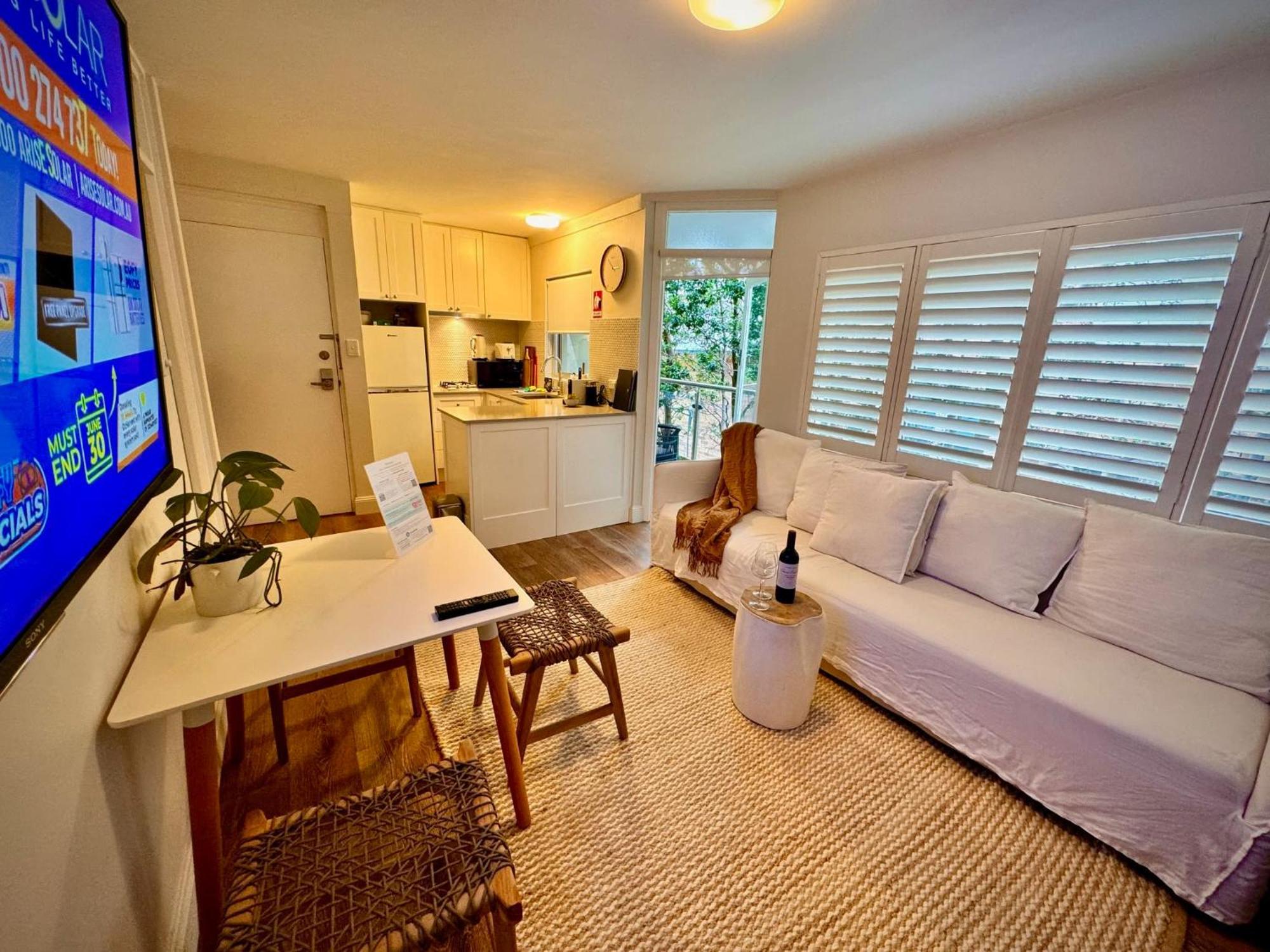 1 Bdrm Manly Beachside Apt With Parking Sydney Buitenkant foto